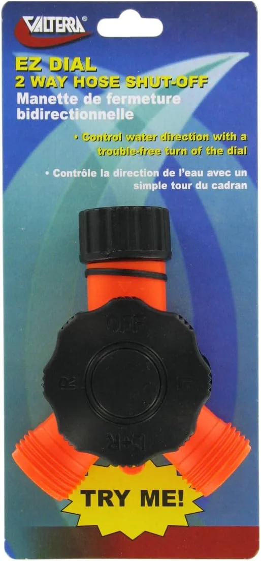 Valterra A01-0132VP Plastic Deluxe Double Hose Shut-Off