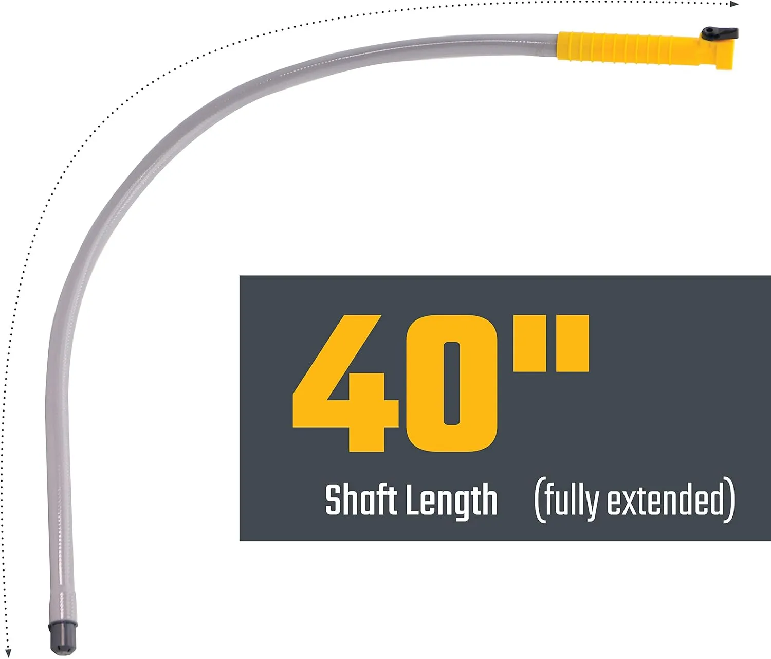 Valterra A01-0187VP Flexible Tank Wand, Gray, 1 count