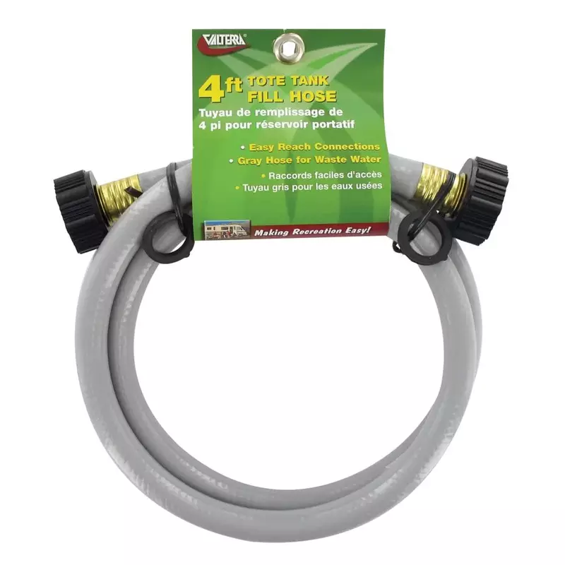 Valterra W01-4048 Tote Tank Fill Hose - 1/2 in x 4 ft