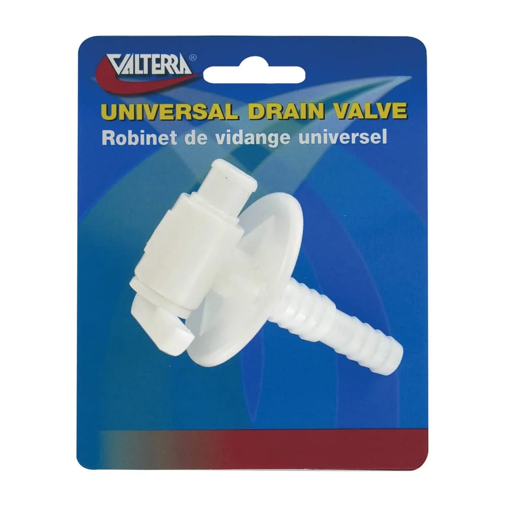 VALTERRA Universal Drain Valve - Barbed
