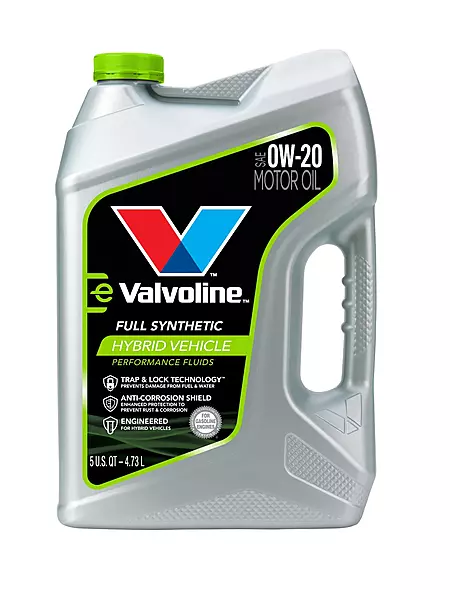 Valvoline Hybrid Vehicle 0W-20 Full Synthetic Motor Oil, 5 Quart