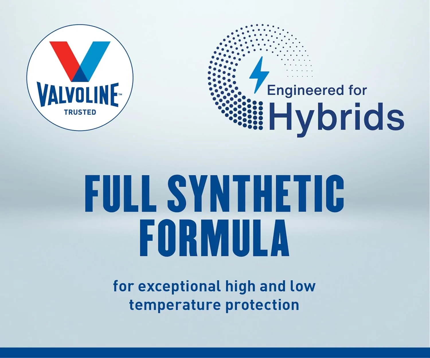 Valvoline Hybrid Vehicle 0W-20 Full Synthetic Motor Oil, 5 Quart