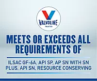 Valvoline Hybrid Vehicle 0W-20 Full Synthetic Motor Oil, 5 Quart