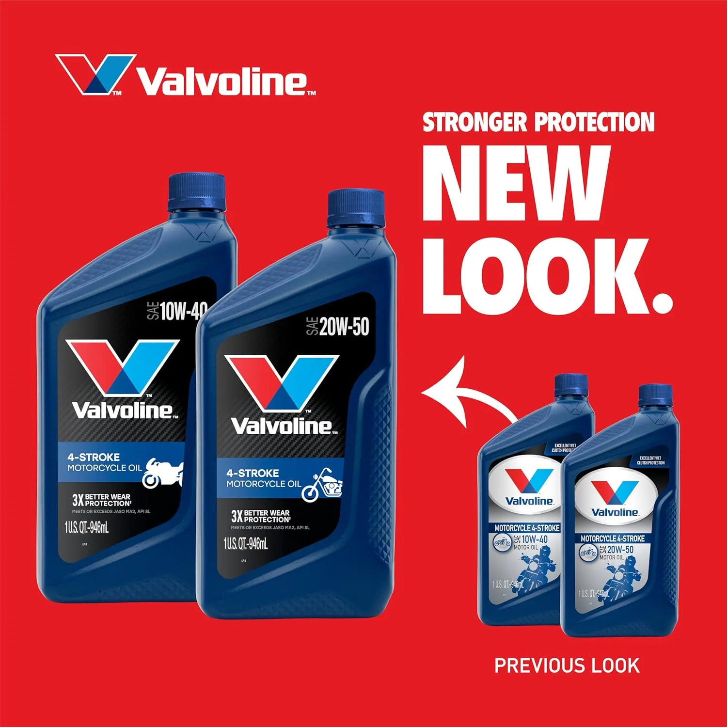 Valvoline 4-Stroke Motorcycle Motor Oil 1 Quart Conventional