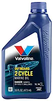 Valvoline 2-Stroke Outboard Marine Oil - 16 oz., Case of 12; VV469-12PK 16 Ounce, (Case of 12)