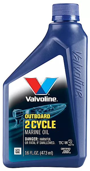 Valvoline 2-Stroke Outboard Marine Oil - 16 oz., Case of 12; VV469-12PK 16 Ounce, (Case of 12)