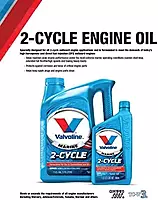 Valvoline 2-Stroke Outboard Marine Oil - 16 oz., Case of 12; VV469-12PK 16 Ounce, (Case of 12)