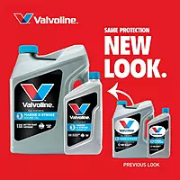 Valvoline 4-Stroke Marine Full Synthetic Engine Oil 1 Quart (Pack of 6)