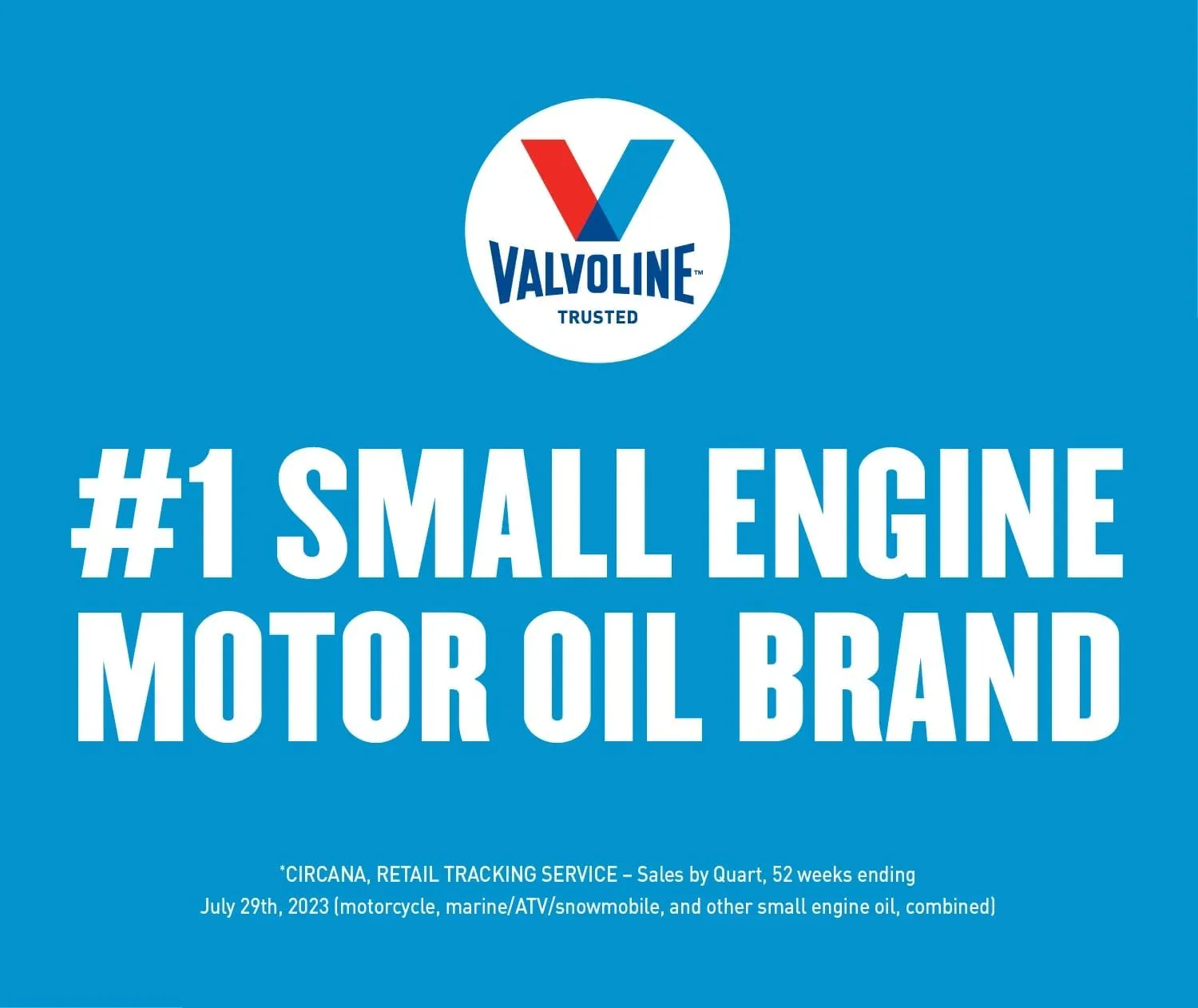 Valvoline 4-Stroke Marine Full Synthetic Engine Oil 1 Quart (Pack of 6)