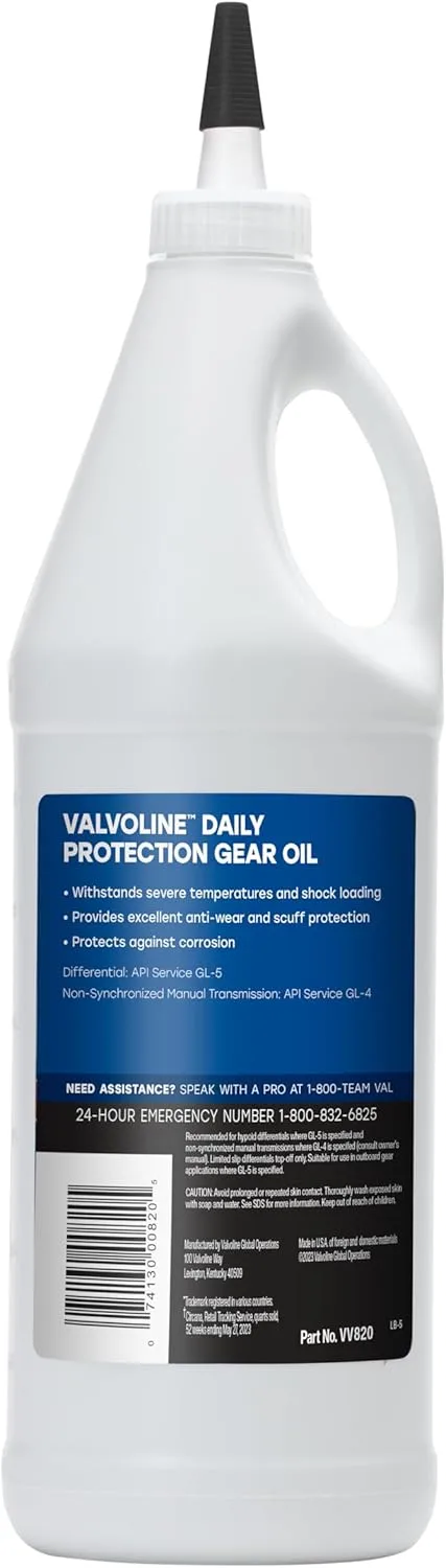 Valvoline Daily Protection Conventional Gear Oil