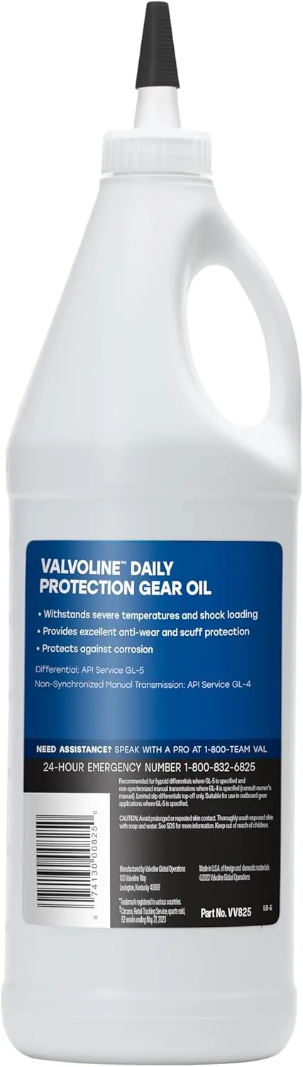 Valvoline Daily Protection Conventional Gear Oil