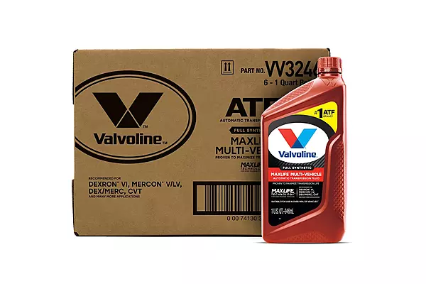 Valvoline Multi-Vehicle (ATF) Full Synthetic Automatic Transmission Fluid 1 QT, Case of 6