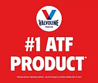 Valvoline Multi-Vehicle (ATF) Full Synthetic Automatic Transmission Fluid 1 QT, Case of 6