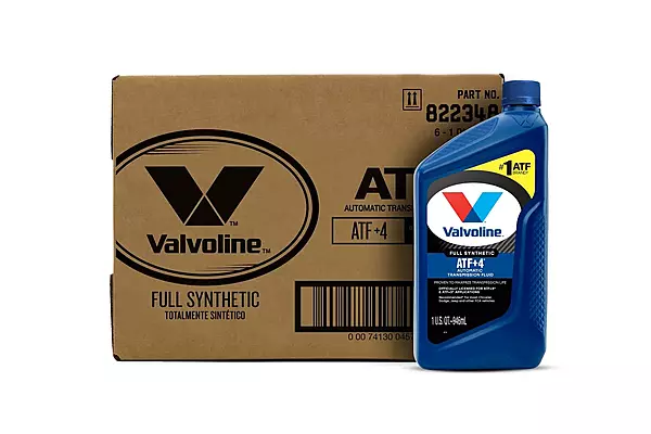 Valvoline ATF +4 Full Synthetic Automatic Transmission Fluid 1 QT, Case of 6