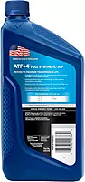 Valvoline ATF +4 Full Synthetic Automatic Transmission Fluid 1 QT, Case of 6