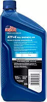 Valvoline ATF +4 Full Synthetic Automatic Transmission Fluid 1 QT, Case of 6