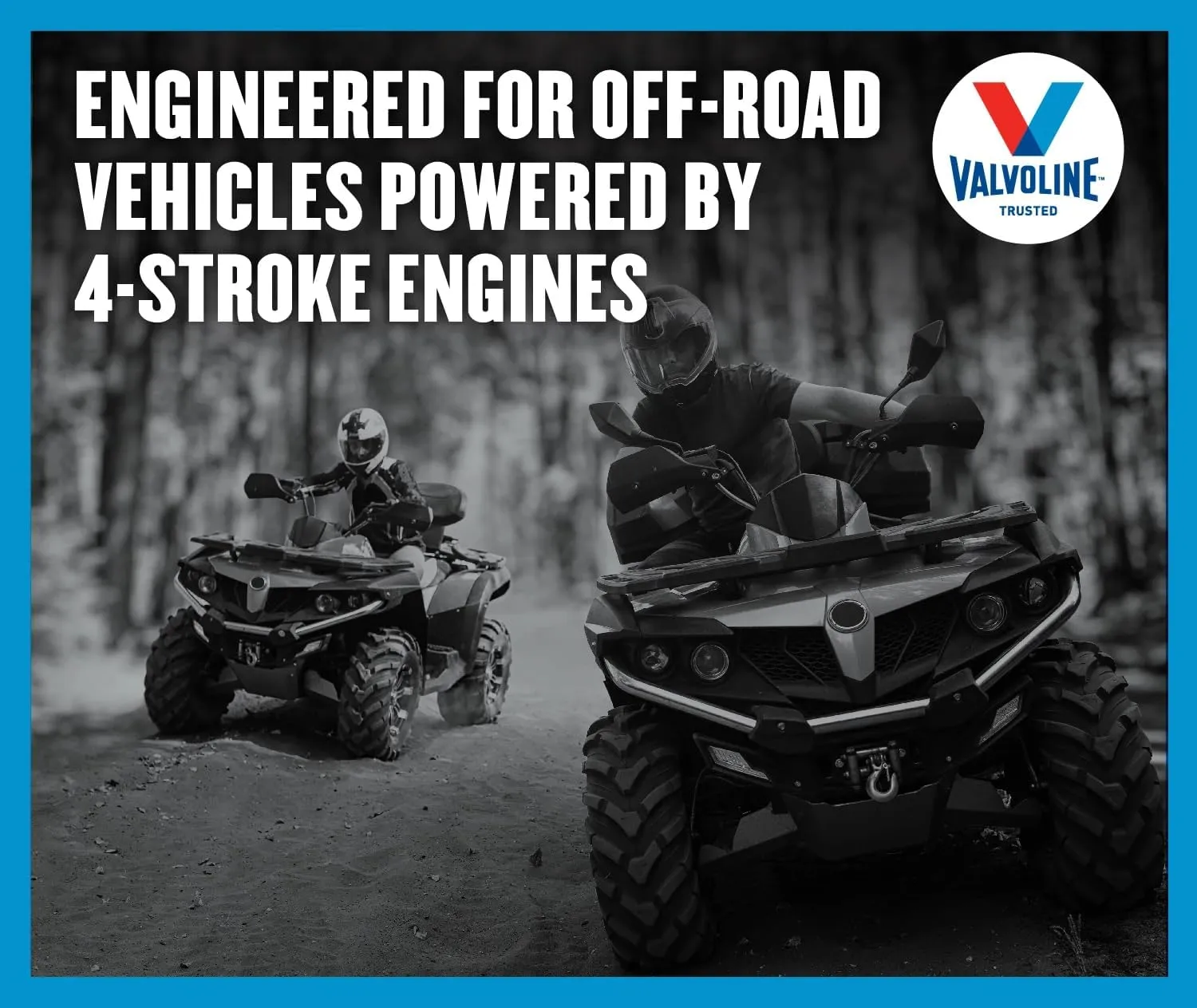 Valvoline 4-Stroke ATV/UTV SAE 10W-40 Motor Oil 1 QT, Case of 6