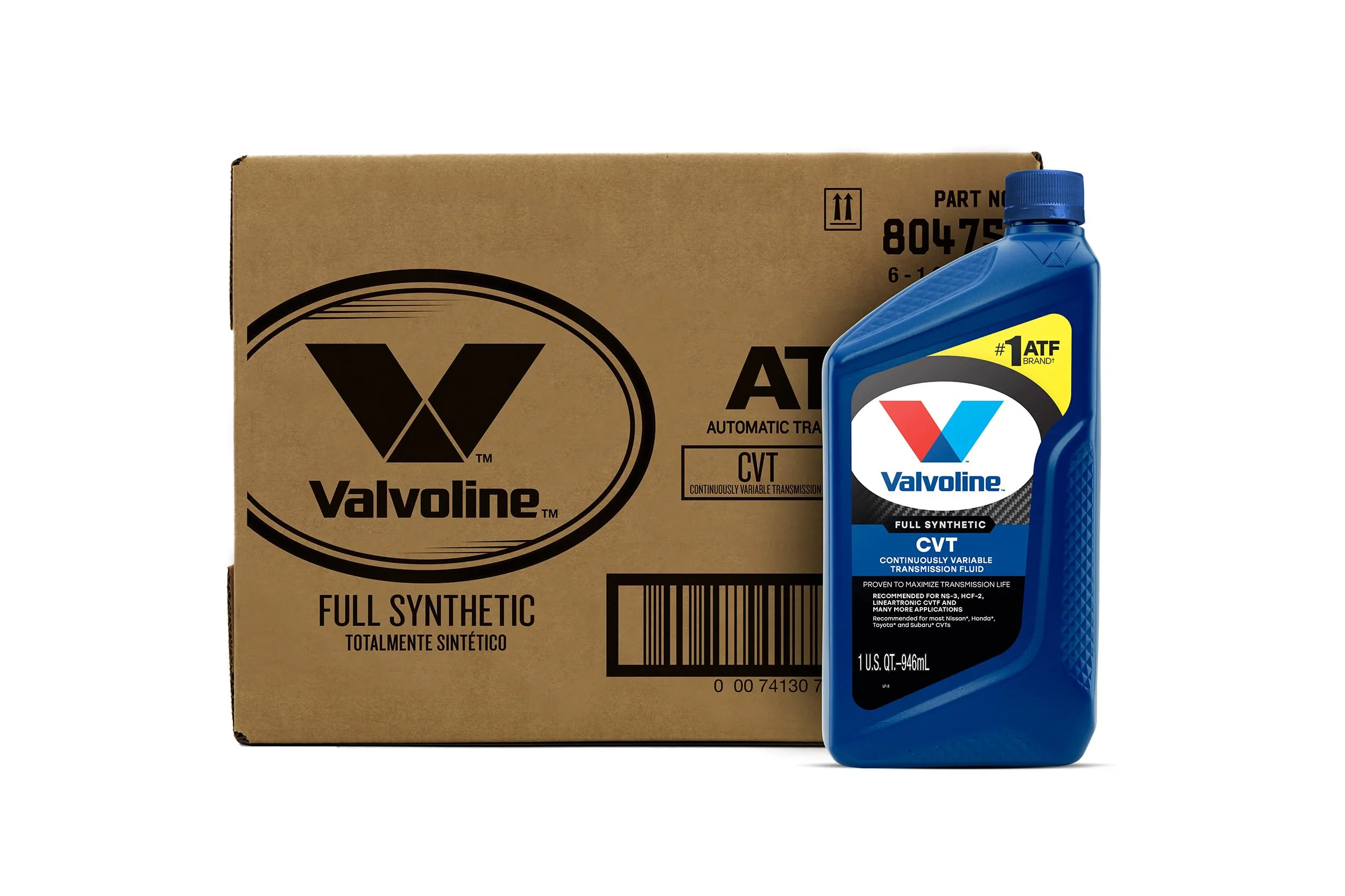 Valvoline CVT Full Synthetic Continuously Variable Transmission Fluid