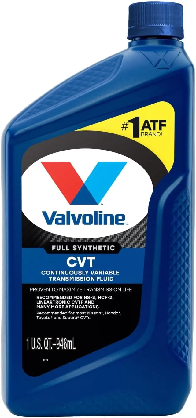 Valvoline CVT Full Synthetic Continuously Variable Transmission Fluid