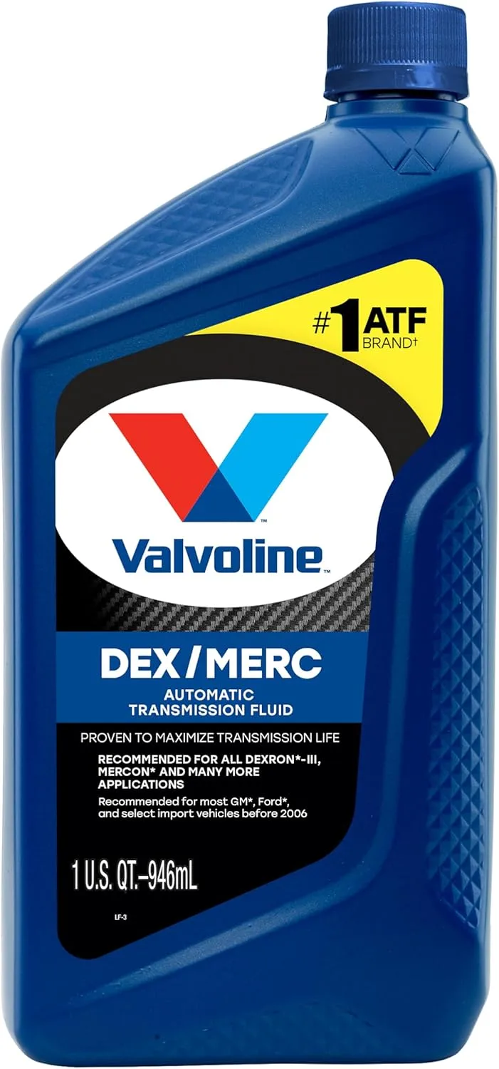 Valvoline DEX/MERC (ATF) Automatic Transmission Fluid 1 QT, Case of 6