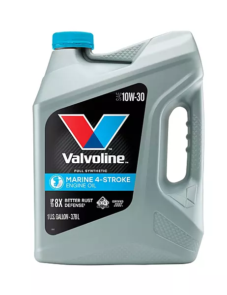 Valvoline 4-Stroke Marine Full Synthetic Engine Oil 1 Gallon 4-Stroke 1 GA