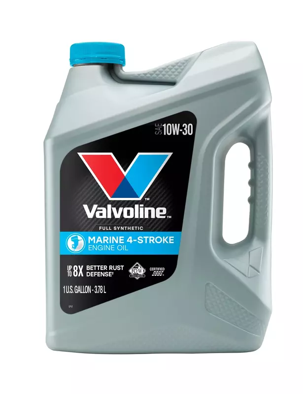Valvoline 4-Stroke Marine Full Synthetic Engine Oil 1 Gallon 4-Stroke 1 GA