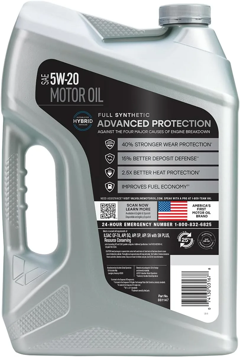 VALVOLINE Full Synthetic Motor Oil