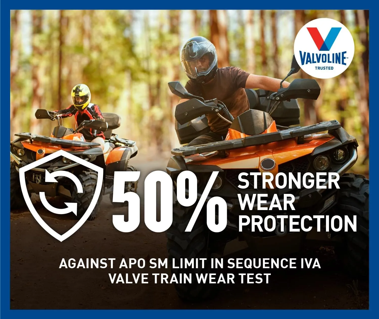 Valvoline 4-Stroke Powersport Full Synthetic Motor Oil 1 Quart (Pack of 6) 1 QT, Case of 6