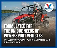 Valvoline 4-Stroke Powersport Full Synthetic Motor Oil 1 Quart (Pack of 6) 1 QT, Case of 6