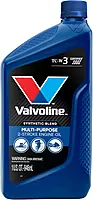 Valvoline 2-Cycle Multi-Purpose TCW-3 Motor Oil 1 QT, Case of 6