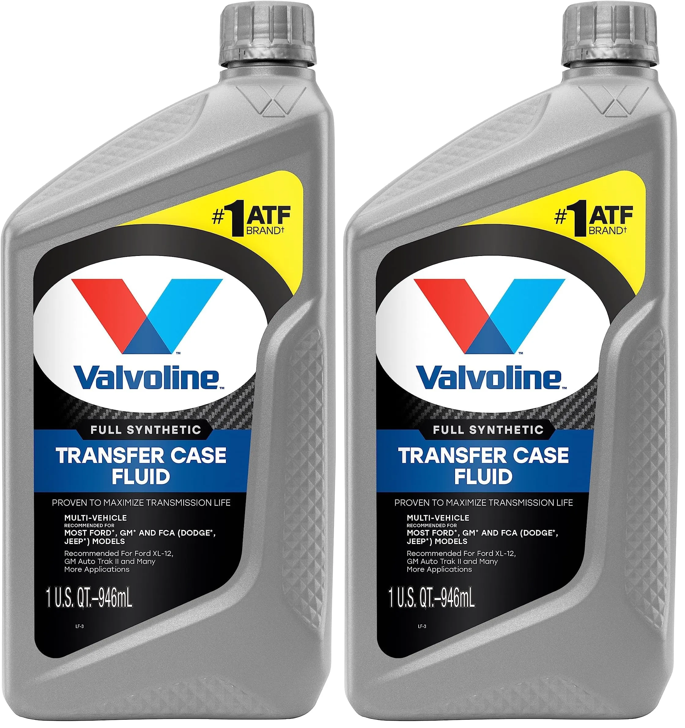 Valvoline Multi-Vehicle (TCF) Conventional Transfer Case Fluid 1 QT (Pack of 2) 32 Fl Oz (Pack of 2) Red