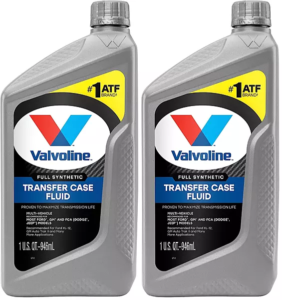 Valvoline Multi-Vehicle (TCF) Conventional Transfer Case Fluid 1 QT (Pack of 2) 32 Fl Oz (Pack of 2) Red