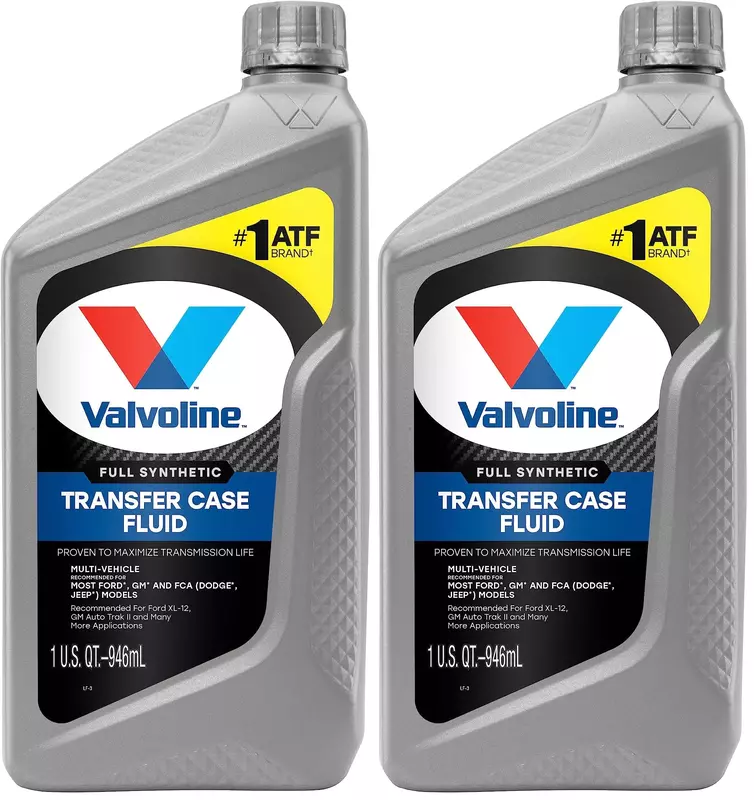 Valvoline Multi-Vehicle (TCF) Conventional Transfer Case Fluid 1 QT (Pack of 2) 32 Fl Oz (Pack of 2) Red