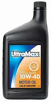 Valvoline Ultramax 10W-40 Motor Oil UM744 - 32 fl oz Bottle