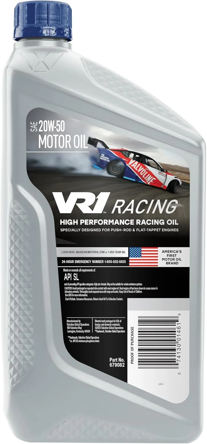 Valvoline VR1 Racing Motor Oil
