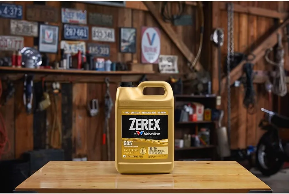 Zerex G05 Phosphate Free 50/50 Ready-to-Use Antifreeze/Coolant 1 GA