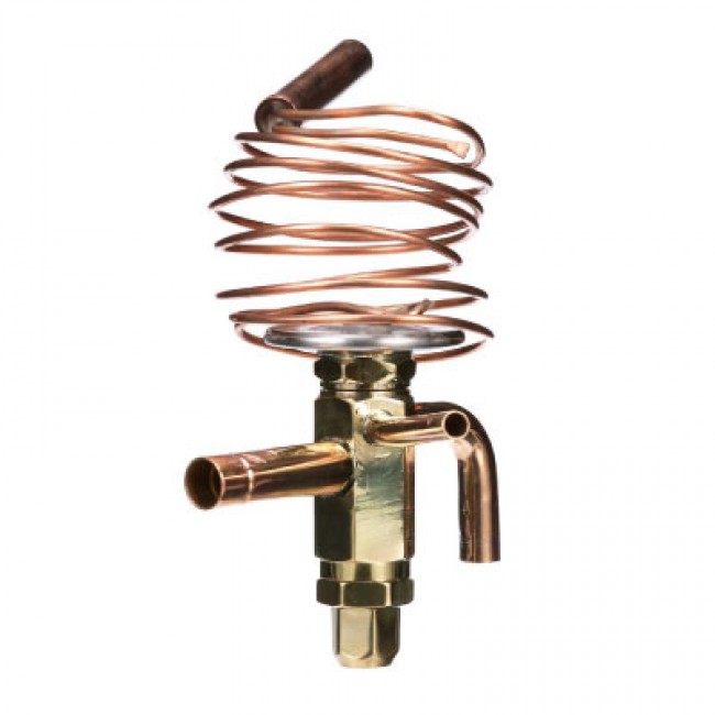 Valvula De Expansion Termostatica-Carga Z Baja Temperatura Igualador Interno R-22,Hf1Hz,3/8 X 1/2 F Ang. 90°