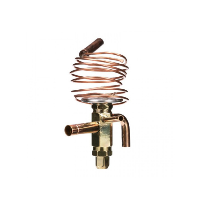 Valvula De Expansion Termostatica Serie Hf Igualador Externo R-22,Hfes3Chc,3/8 X 1/2 S Ang. 90°