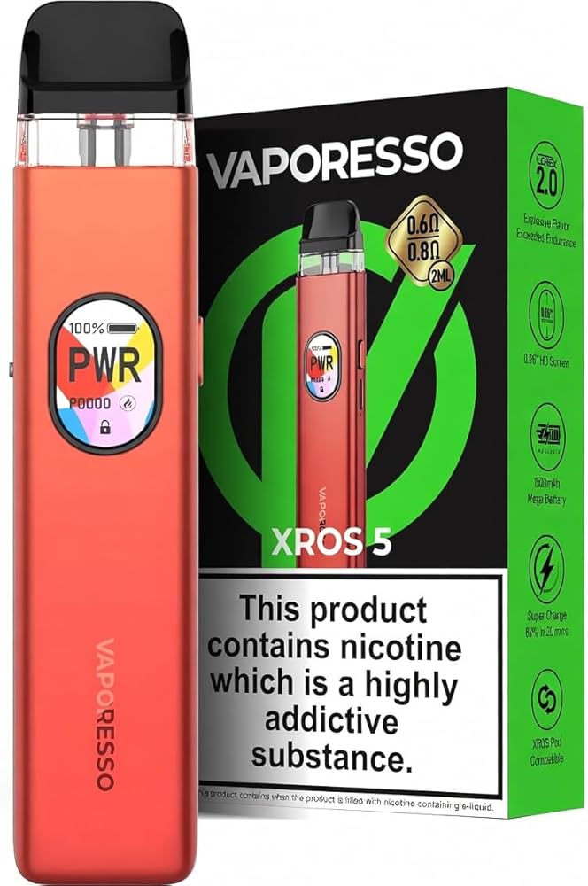 Vaporesso Xros 5 - Coral Red