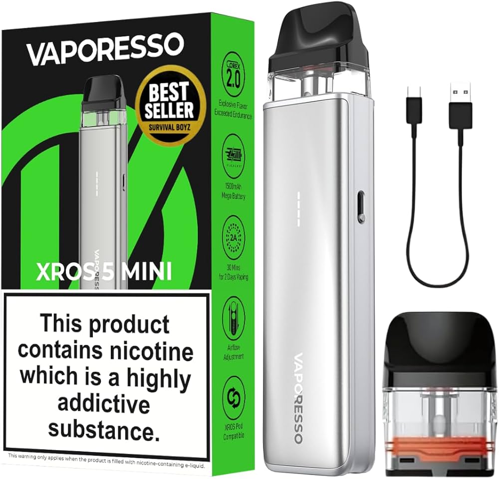 Vaporesso Xros 5 Mini - Titanium Silver