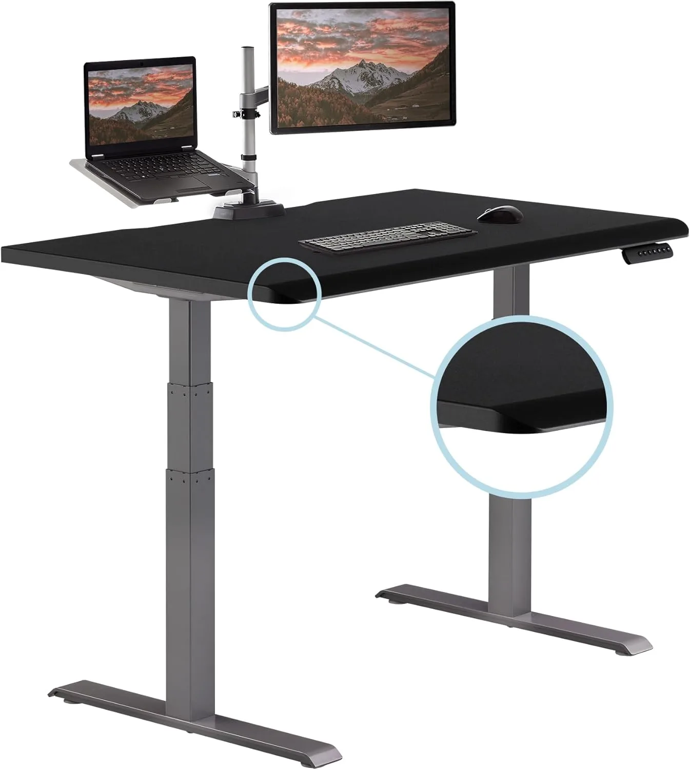 VARI ComfortEdge Electric Standing Desk – Adjustable Sit-Stand
