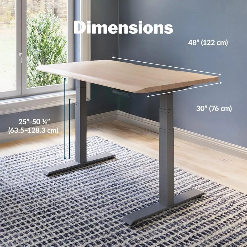 VARI ComfortEdge Electric Standing Desk – Adjustable Sit-Stand