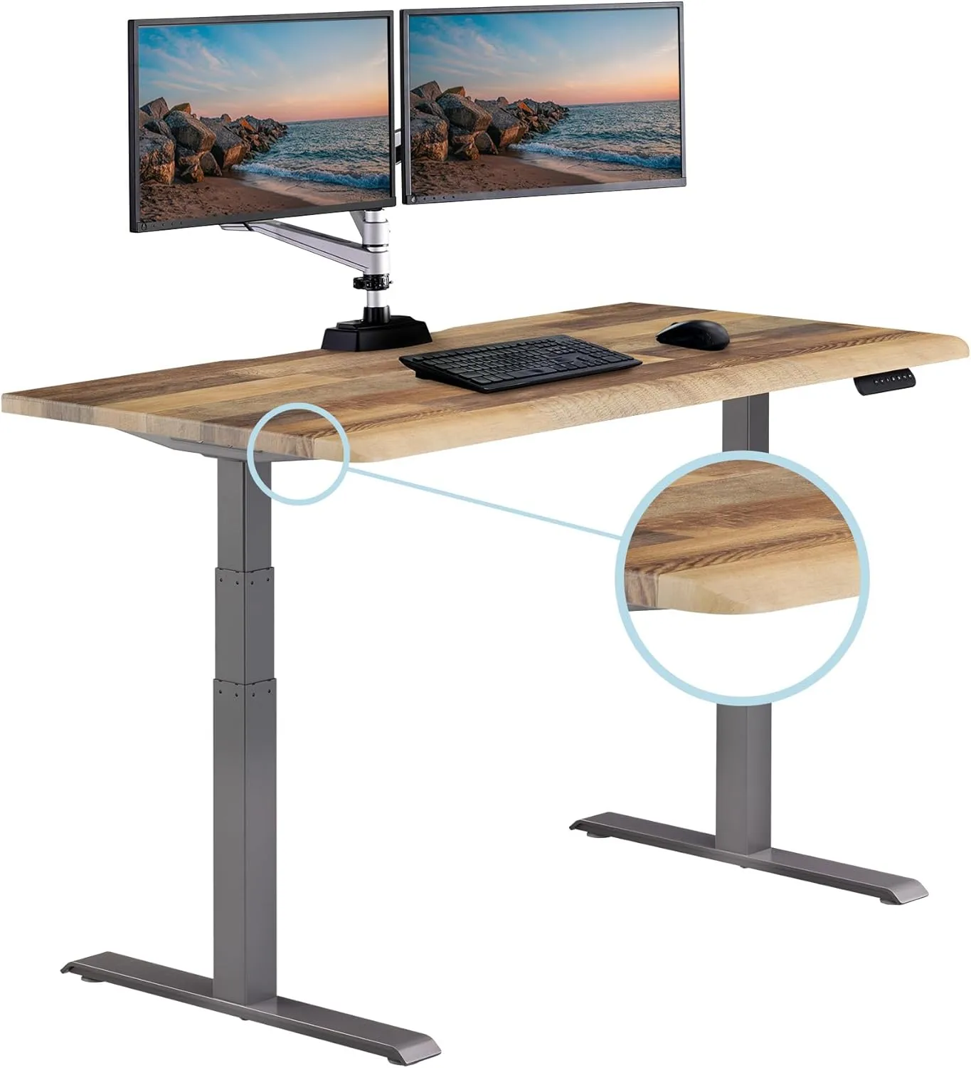 VARI ComfortEdge Electric Standing Desk – Adjustable Sit-Stand