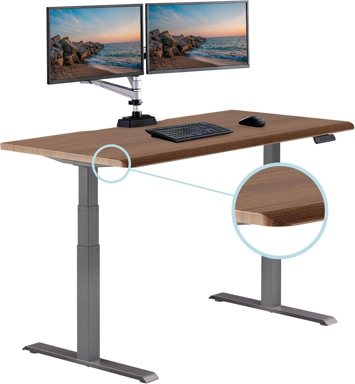 VARI ComfortEdge Electric Standing Desk – Adjustable Sit-Stand