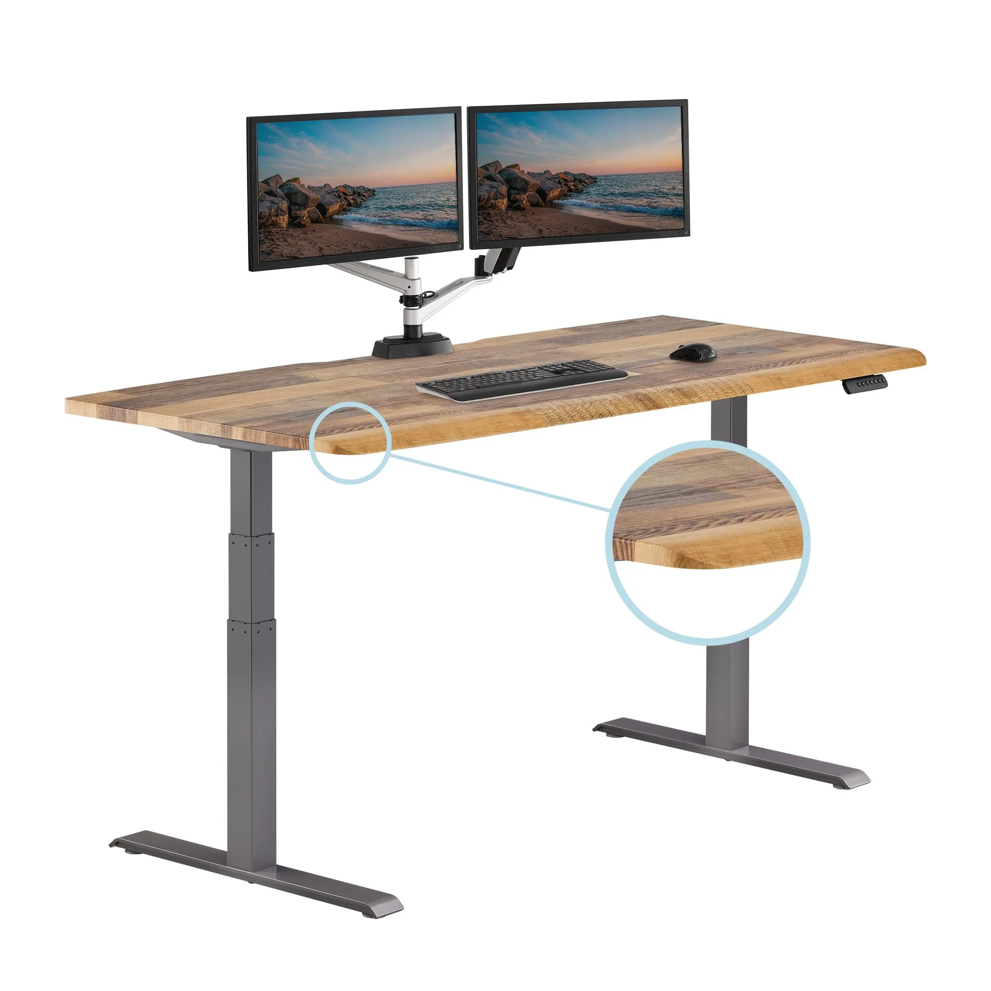 VARI ComfortEdge Electric Standing Desk – Adjustable Sit-Stand