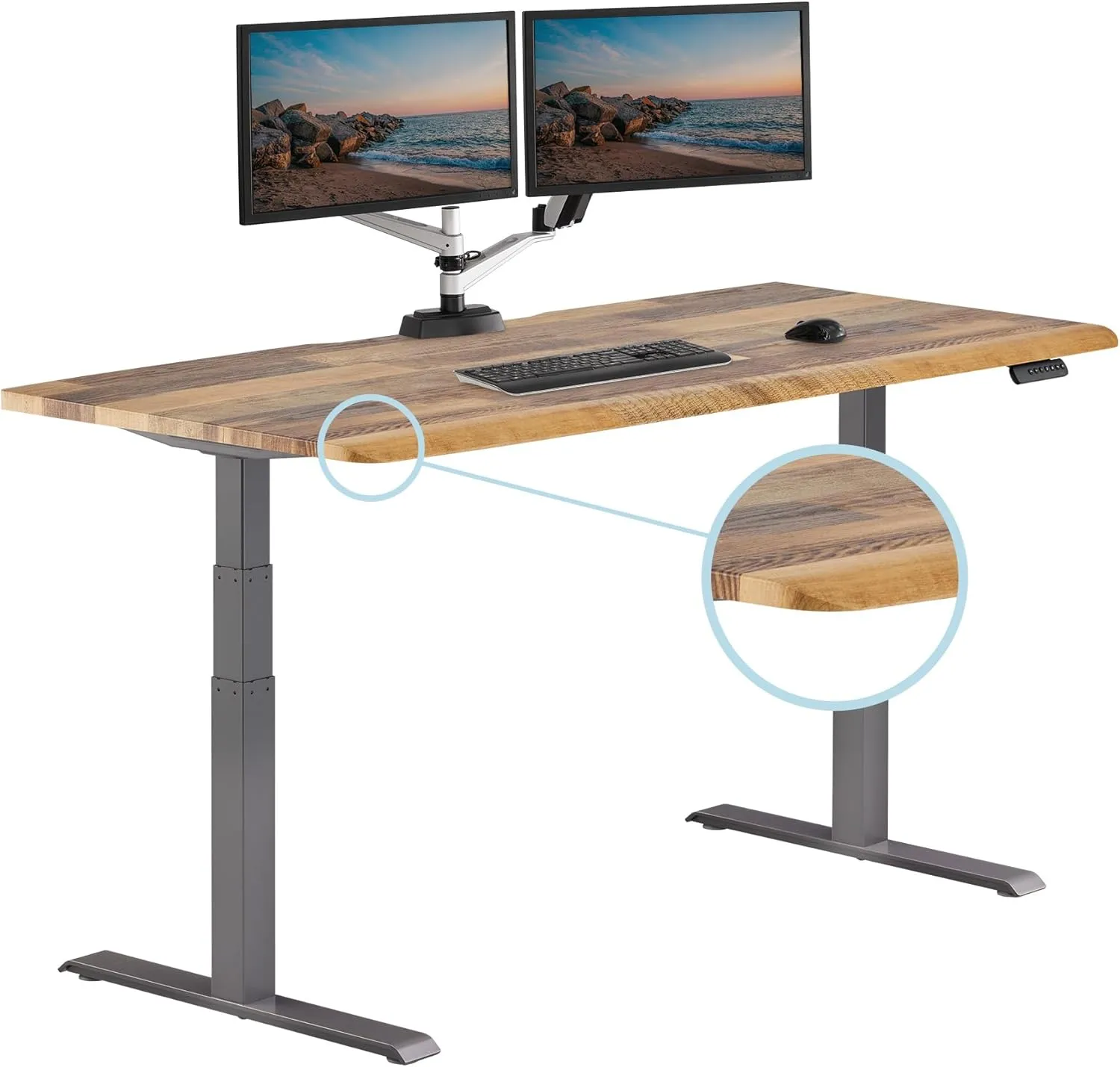 VARI ComfortEdge Electric Standing Desk – Adjustable Sit-Stand