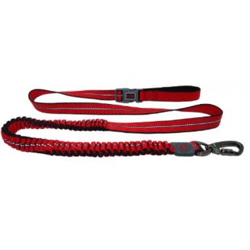 DOCO VARIO Easy Snap™ BUNGEE Leash Reflective 6ft 2.5 x 180cm-RED-(LARGE) DOCO VARIO Easy Snap™ BUNGEE Leash Reflective 6ft 2.5 x 180cm-RED-(LARGE)