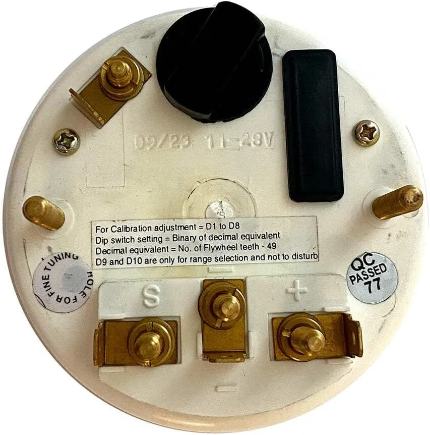 VDO Cockpit International Gen II 4K RPM Tachometer w/Hourmeter