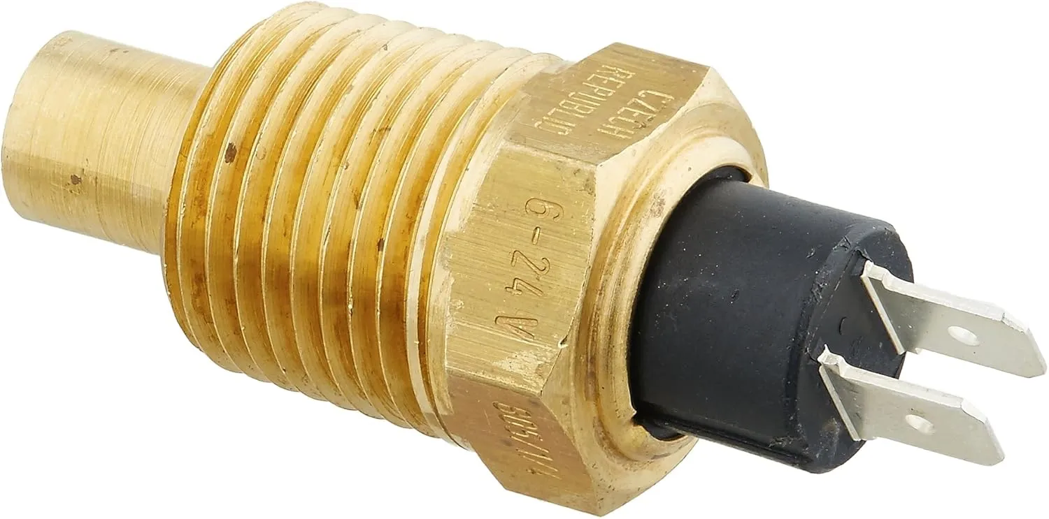 VDO Temperature Sender 250°F/120°C Floating Ground - 1/2-14 NPTF