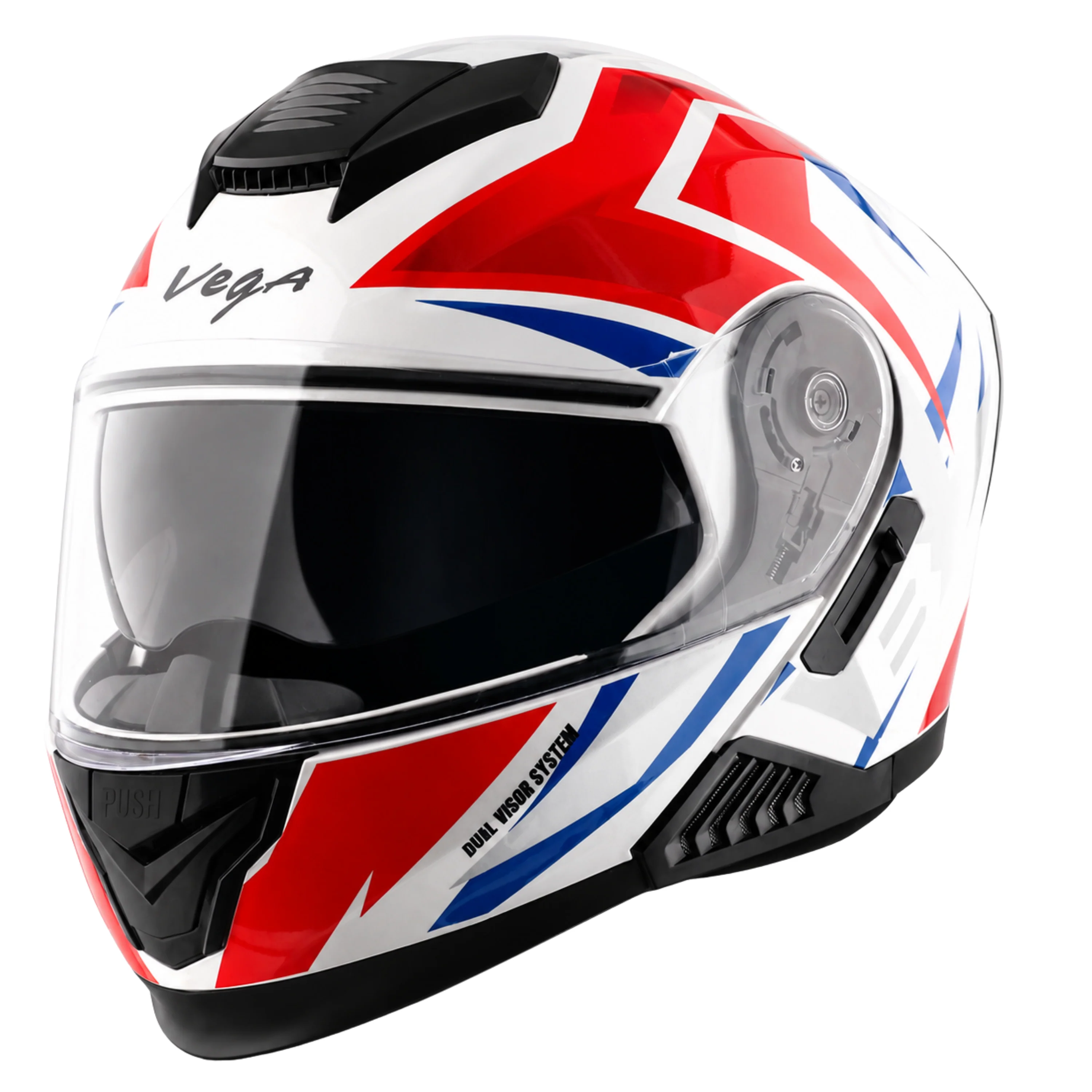 VEGA BOOLEAN DV DX OPTIMUS WHITE RED (M)